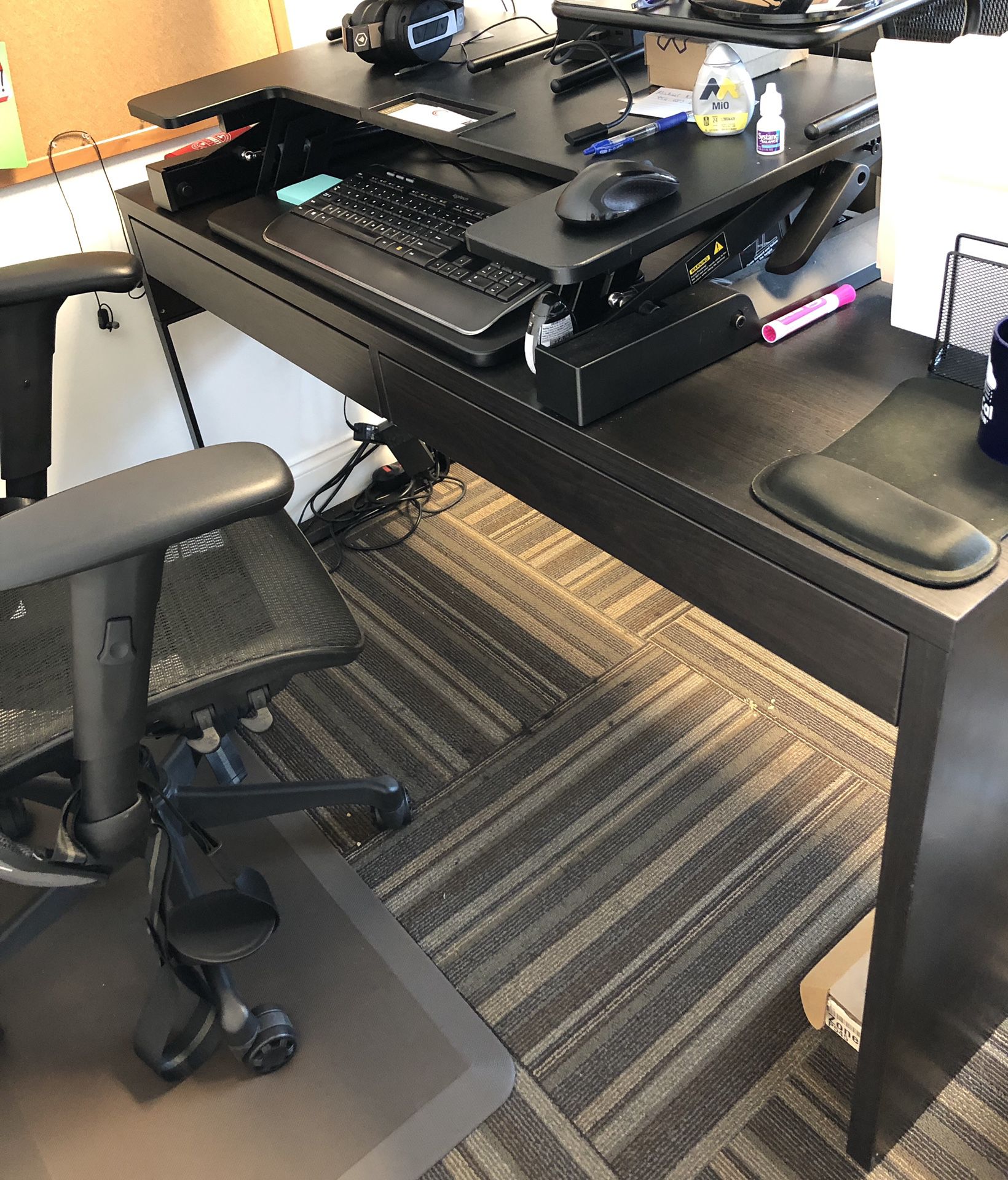 Micke Ikea desk + chair for additional $30