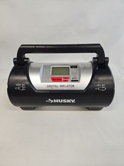 Husky HD12120B 12V/20V Auto and Home Inflator w/ Digital LED Screen P819344-S2