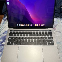 Apple Macbook Pro Core i5 13" TOUCH BAR 256GB 8GB RAM 2.9ghz Space Gray