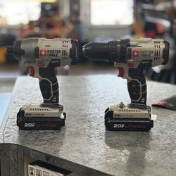 Porter Cable Drill And Impact Set