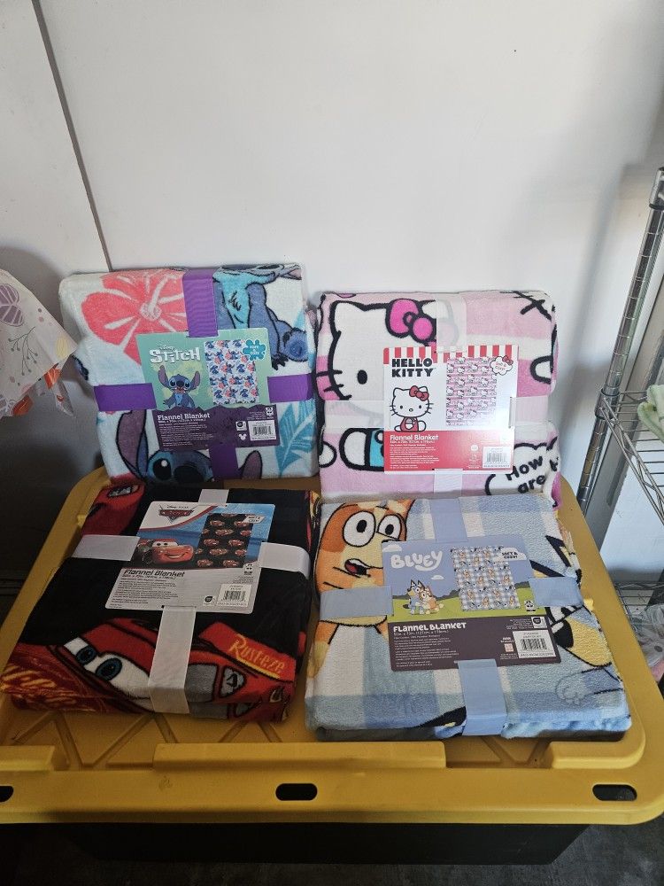 New Twin Size Blankets $22 Each