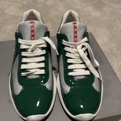 Prada America Cup Sneakers Size 10.5