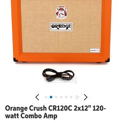 Orange Crush CR120C 2x12" 120-watt Combo Amp
