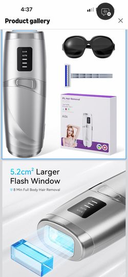 BRAND NEW Laser Hair Removal LIJAI IPL Hair Removal Device for Women & Men, 999,999 Flashes