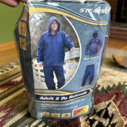 Brand New Adult 2pc Rain suit  M/L