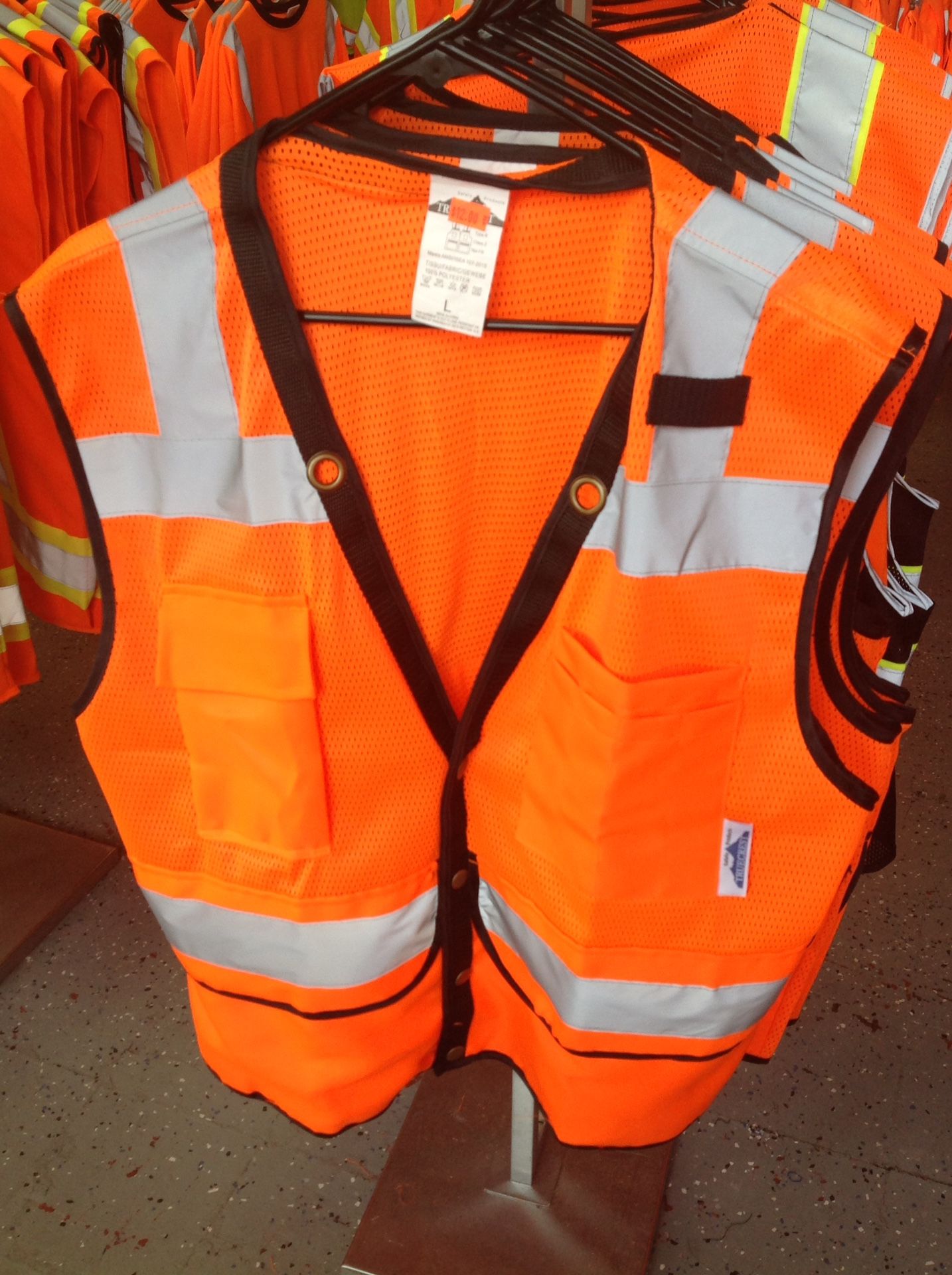 Safety production TRUECREST Vest orange