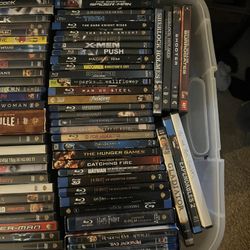 Large DVD and Blu Ray Collection