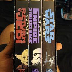 Star Wars Trilogy Vhs Set. (Taking Offers)