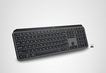 NEW Logitech MX Keys S Wireless Keyboard - Fluid Precise Quiet Typing, Backlit for PC, Mac - Black