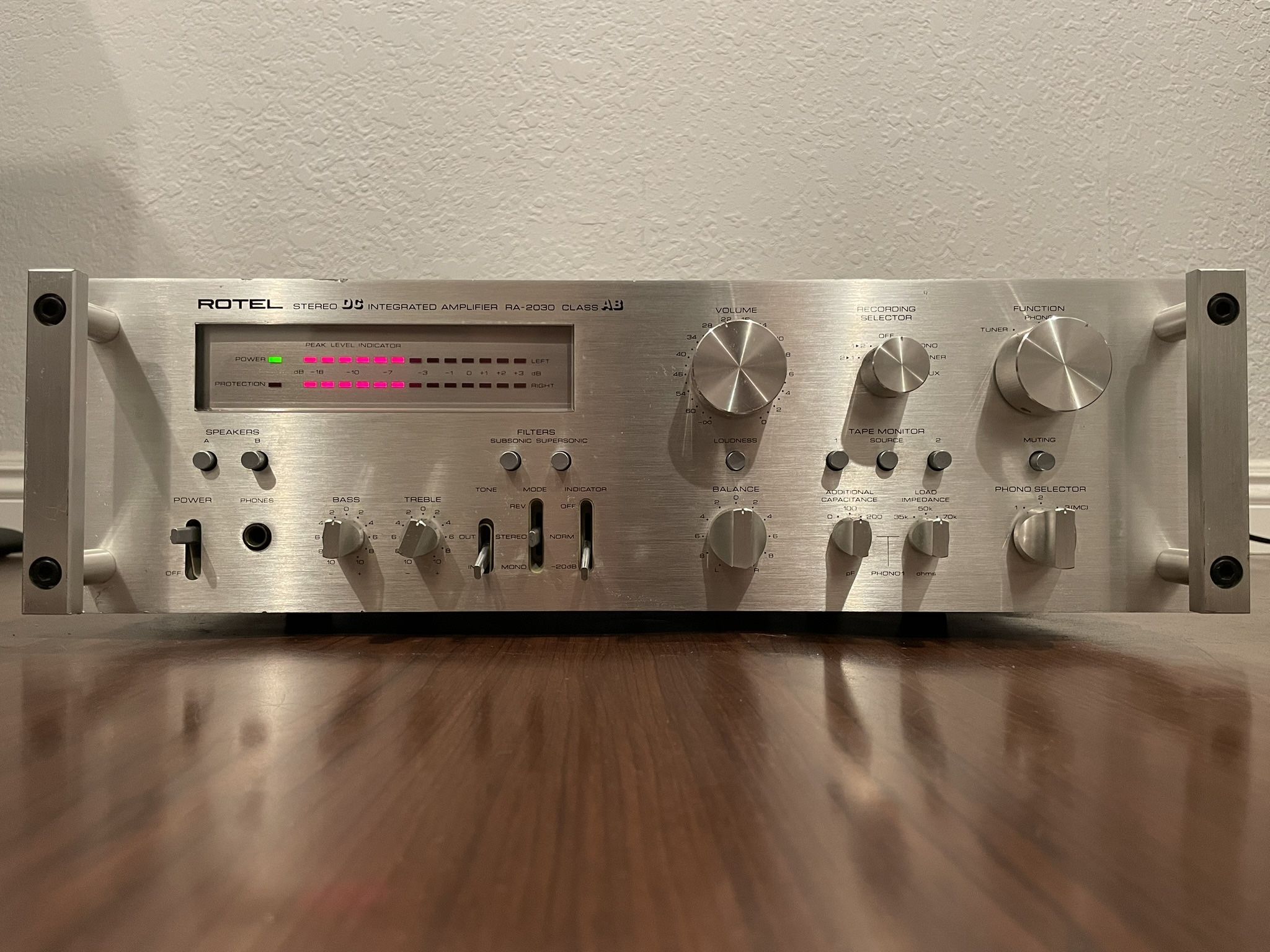 Rotel RA-2030 Stereo Class AB Integrated DC Amplifier