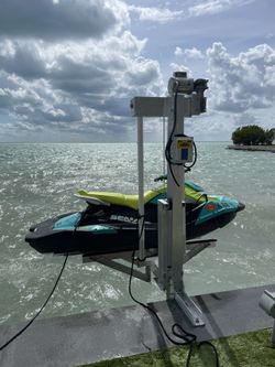 Boat Lift Installation