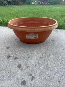 Plastic Oval Planter