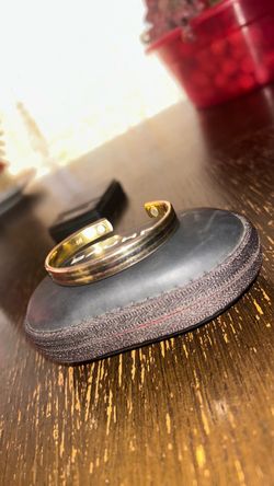 24k Open Cuff Bracelet