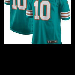 New! Men's Miami Dolphins Tyreek Hill  Aqua Alternate Game Jersey XL