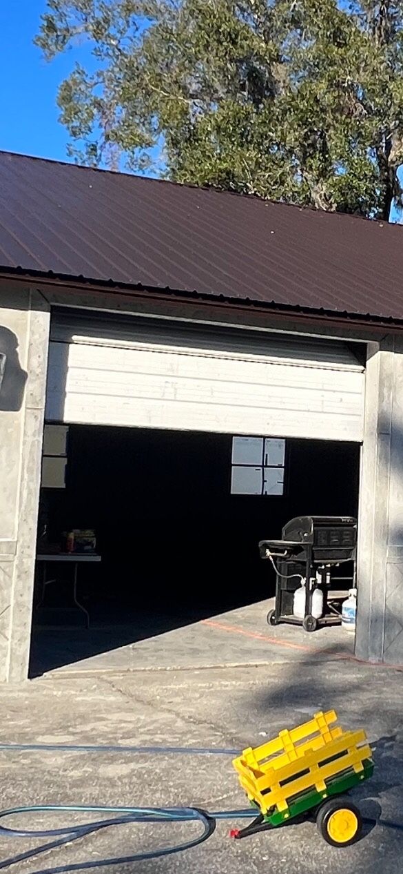 Garage Door Adjustment And Replace 
