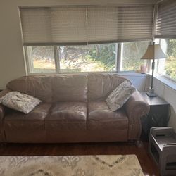 Leather Couch 
