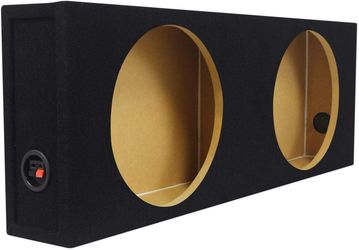 Subwoofer Box 12" Shallow Mount Slim For 2 12's