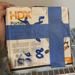 HDX Portable Halogen Work Light 250 Watts