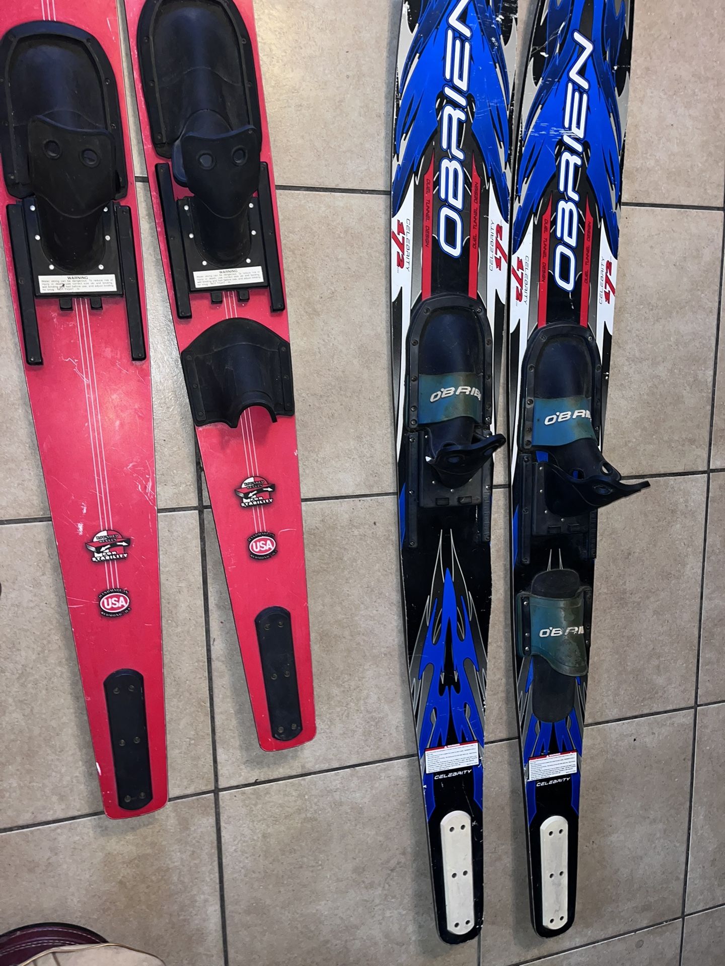 O’Brien Skis Pair $60