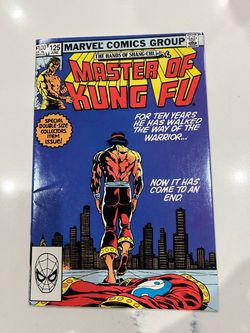 Master of Kung Fu #125 The Hands of Shang-Chi Final Issue Key Collectible, FN+