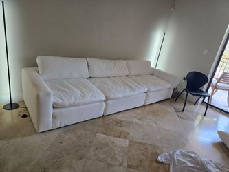 Like New White Cloud Couch