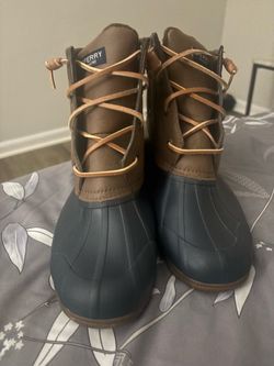 Sperry Women's Saltwater Duck Boots Size 7.5 – Good Pre-Owned Condition