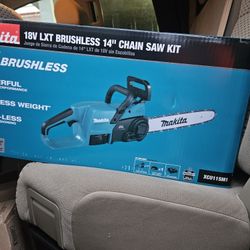 Makita Brushless Chainsaw Kit