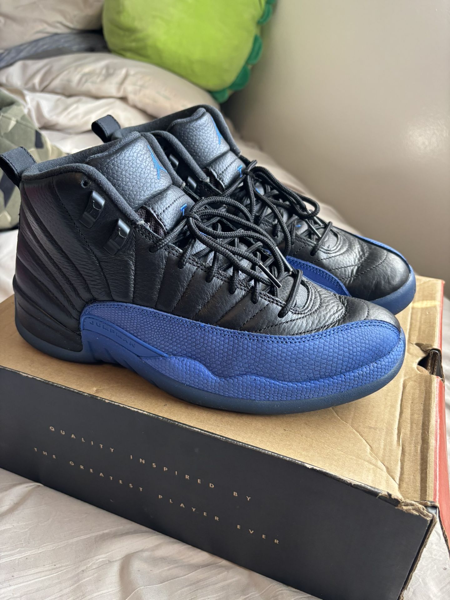 Jordan 12 Royal/black 2019 Size 9.5
