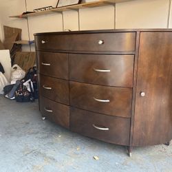 Wood Dresser Brown