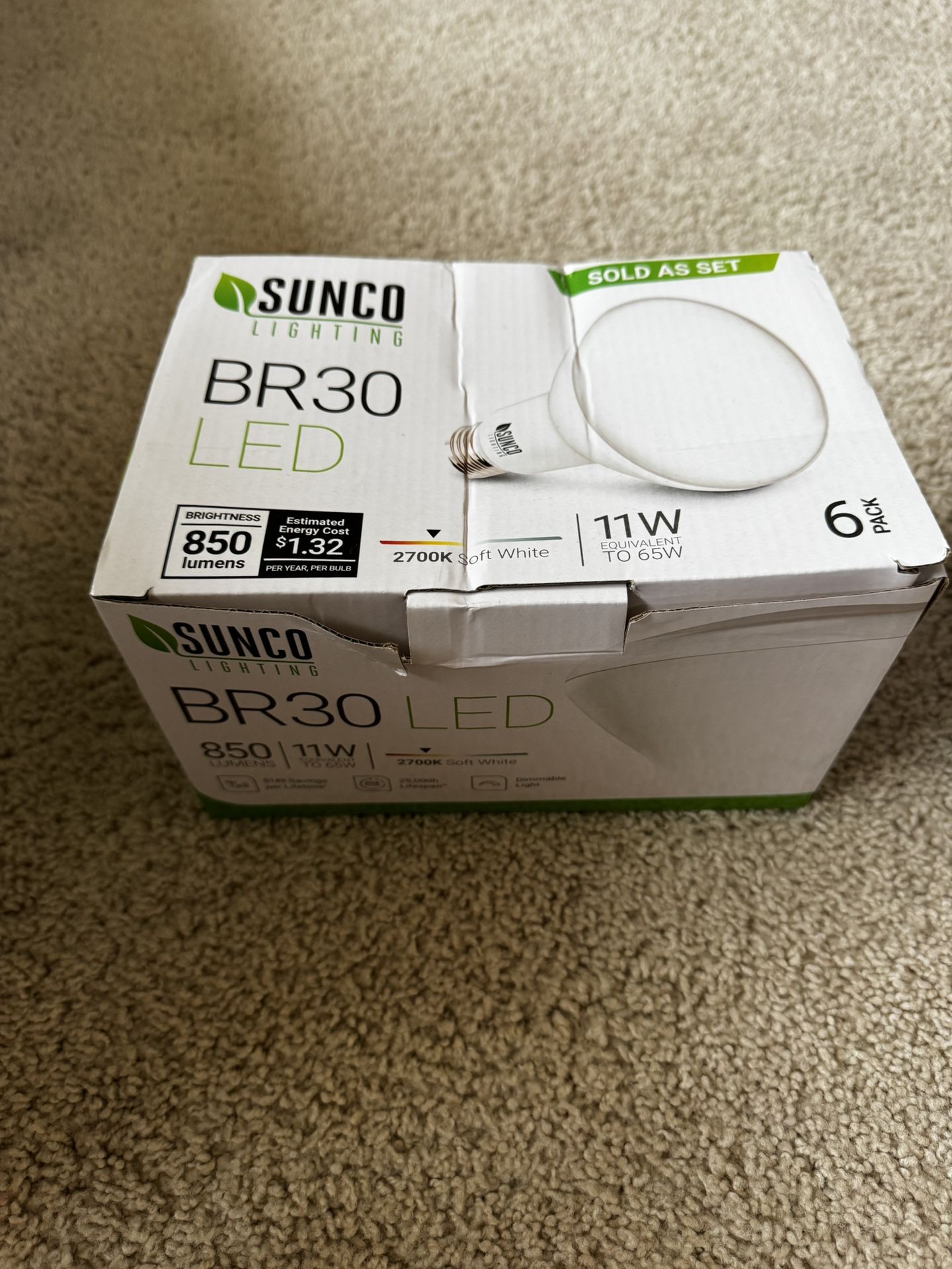 4 LED Bulbs