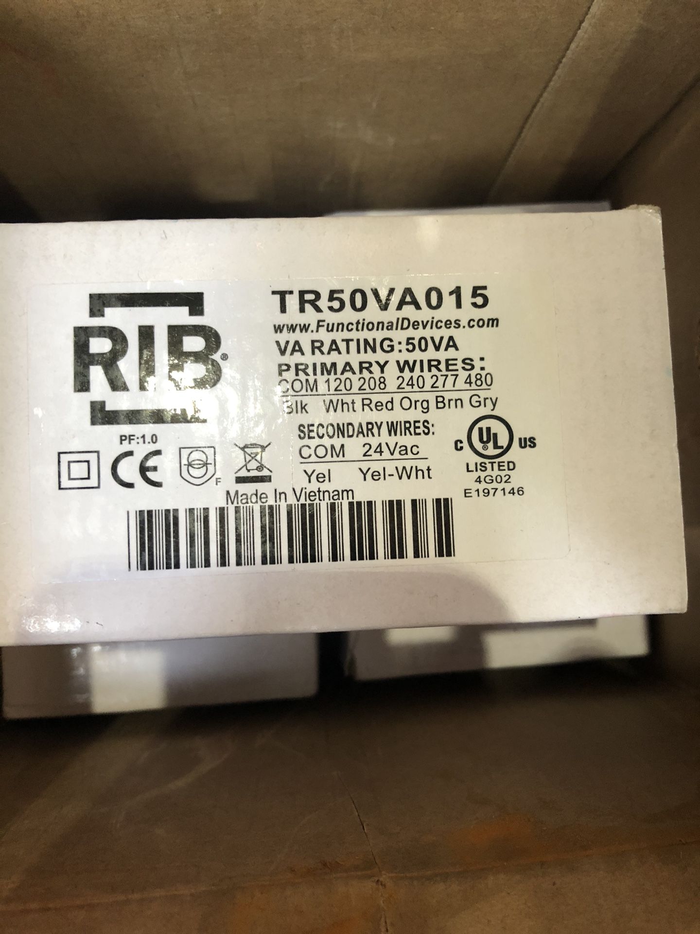 (3) bundle of RIB transformers TR50va015