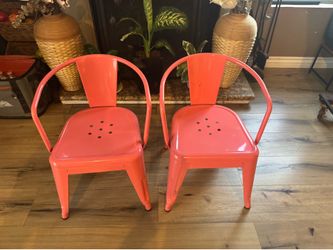 Metal chairs