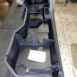 14-18 Chevy Silverado GMC Sierra Crew Cab Under Seat Storage Box