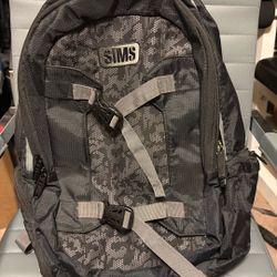 Sims (New) Snowboarding Backpack W/Camel Pack (never Used)