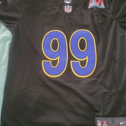 New Los Angeles Dodgers Aaron Donald Superbowl Jersey Men Size Small