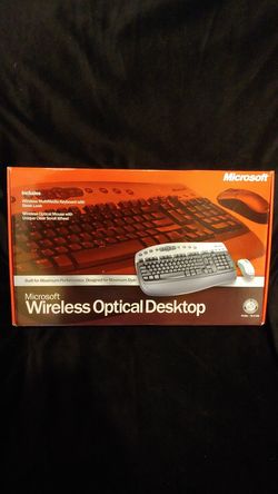 Sealed Wireless Optical Desktop. NIB