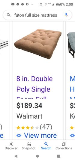 Full Size Futon Mattress