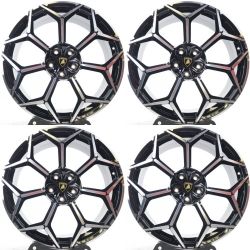 23" Staggered FORGED LAMBORGHINI URUS Wheels Rims Set of 4 23x10 23x11.5 5x130