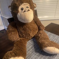 Huge 31 Inch Monkey Stuffed Animal 