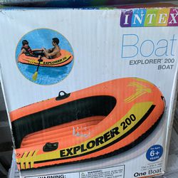 New Intex Boat ! Great Pool 🏊‍♀️ Item