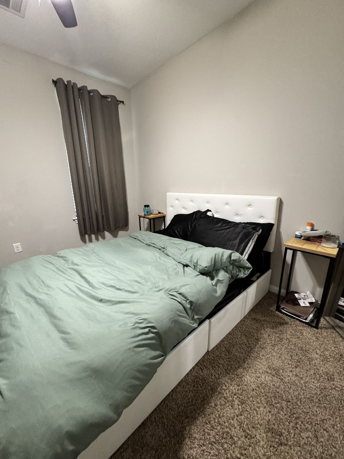 Queen Bed Frame With Storage