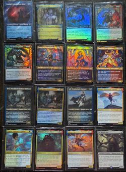 Magic the gathering LOTR x2 & misc. Wizard Legendary creatures/commanders