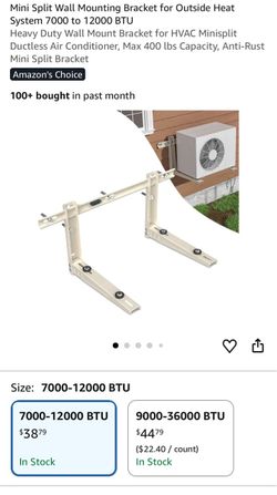 Mini split wall mount
