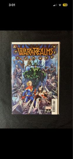 MARVEL WAR OF THE REALMS (2019) 1 FRANK CHO ART VARIANT NM/VF