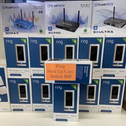 RING SMART BOX STICK Up CAM Brand New 