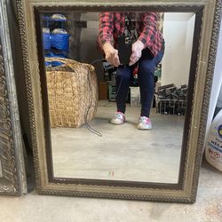 Beautiful beveled mirror!