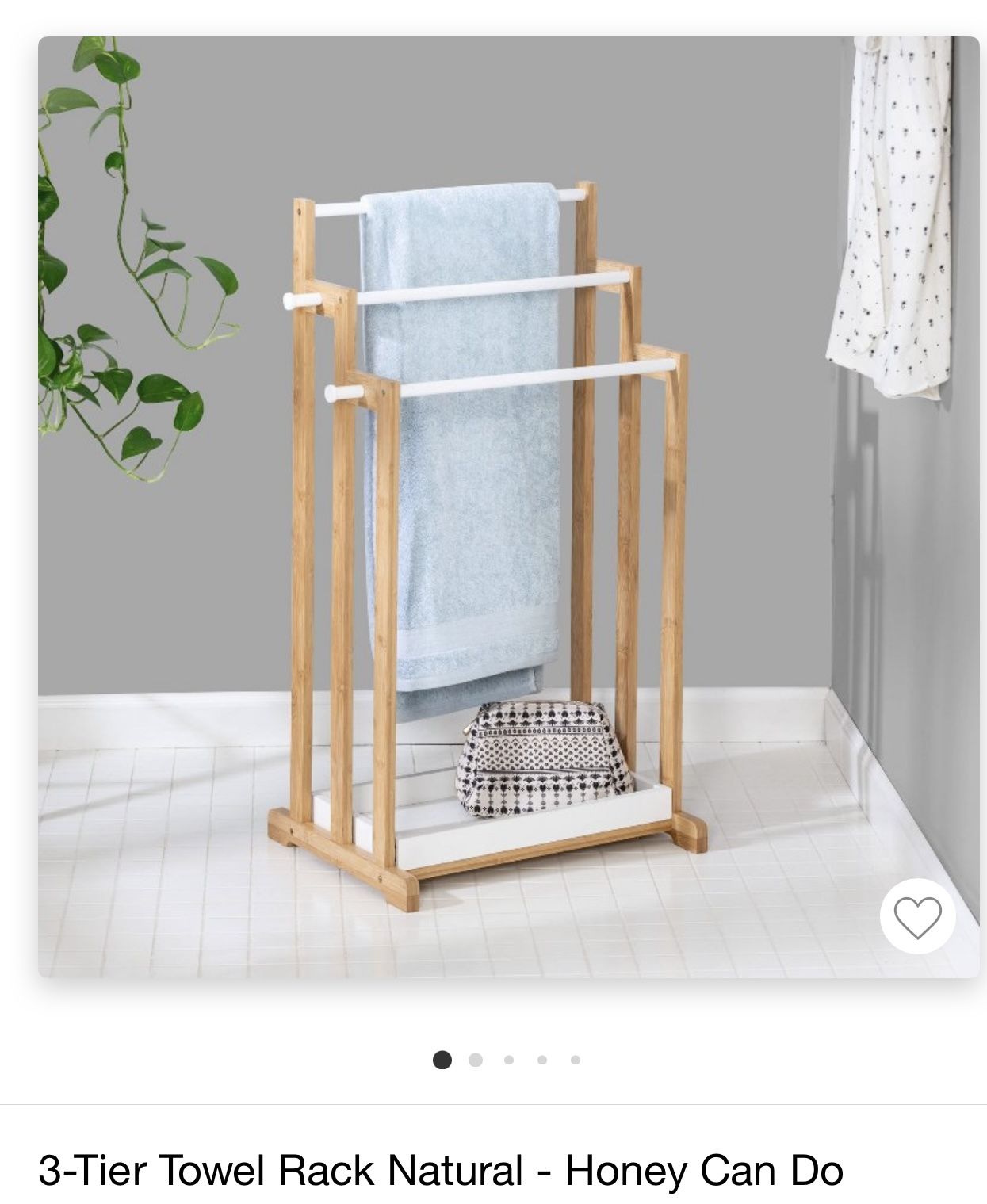 3 Tier Towel Rack