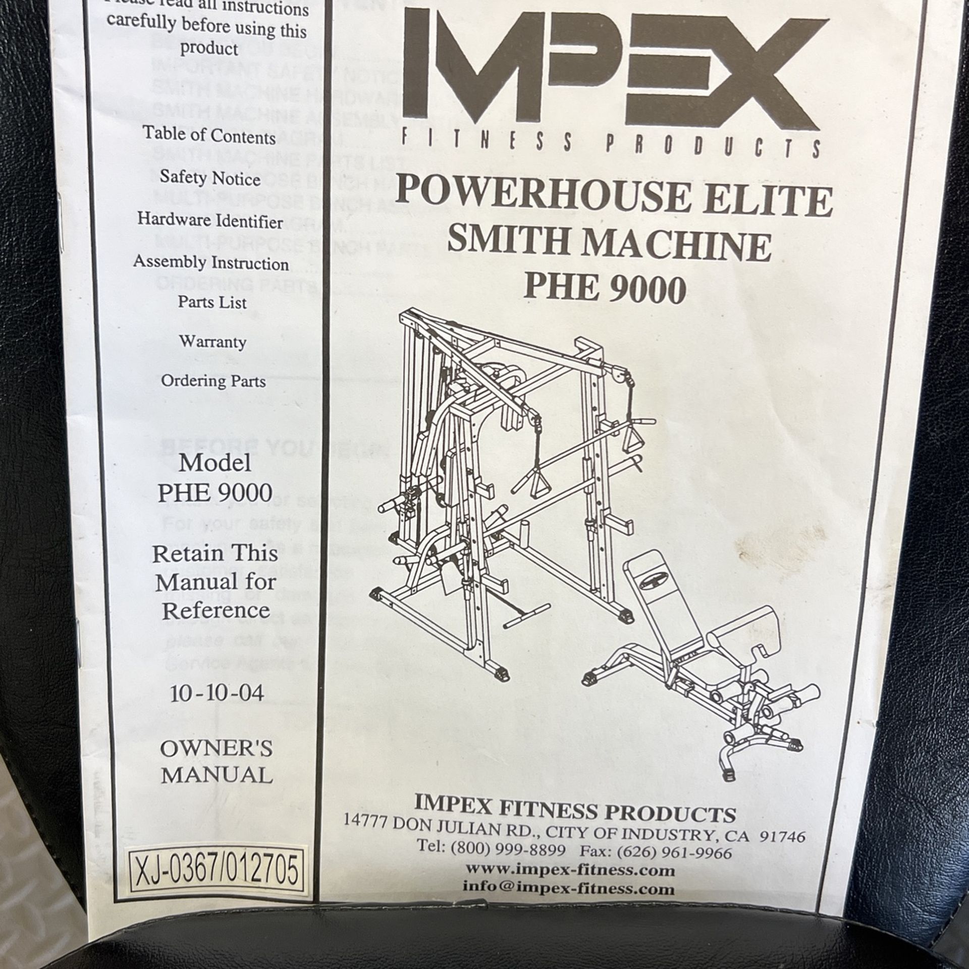 Impex Powerhouse Elite Smith Machine for Sale in Oakley CA OfferUp