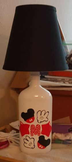 Custom mickey mouse lamp