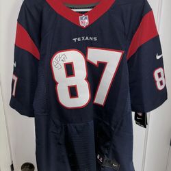 Fiedorwicz, Houston Texans Signed Nike NFL Jersey, Size XL. New With Tags, Never Worn. 